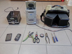 La refurtiva recuperata dai carabinieri