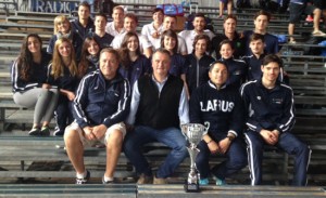 Nuoto - La squadra della Larus che ha partecipato ai campionati di Riccione