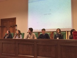 Studenti a Palazzo Gentili