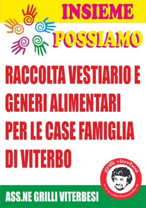 Raccolta dei grilli viterbesi per le case famiglia
