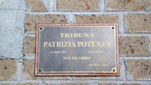 Vignanello - ViVa calcio - L'intitolazione della "Tribuna Patrizia Potenza"