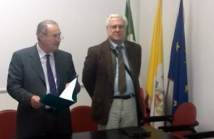 Gli ambasciatori Julian Isaias Rodriguez Diaz e German Mundarain Hernandez