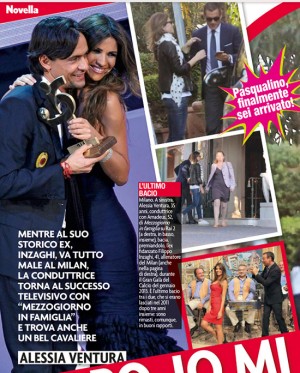 Pasqualino Monti e Alessia Ventura su Novella 2000