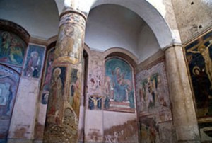 Orvieto - Affreschi nella chiesa di san Giovenale