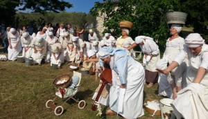 Le lavandaie della Tuscia al lavatoio di Assisi