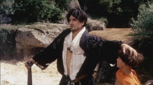 Vittorio Gassmann in una scena dell'Armata Brancaleone