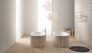 La vasca Cibele della ceramica Cielo