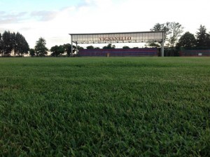 Lo stadio comunale di Vignanello