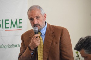 Il presidente di Agrinsieme Viterbo, Giuseppe Ferdinando Chiarini