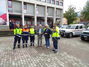 Corchiano - La protezione civile nella maxi esercitazione rischio sismico