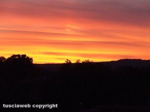 Sutri - Un tramonto