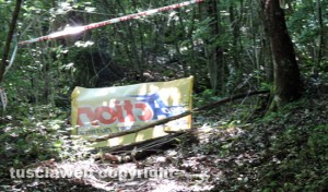 La plastica sui Cimini