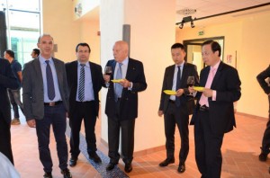 I prodotti di Coldiretti per l'ambasciatore cinese in visita a Viterbo