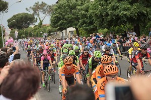 Il giro d'Italia passa a Montalto di Castro