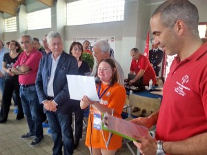Viterbo - Giochi regionali Special olympics - La cerimonia di apertura