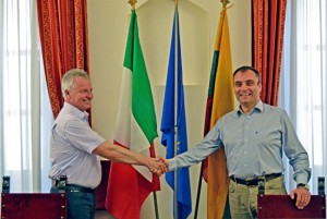 Gallese - Gemellaggio tra il comune e la Lituania