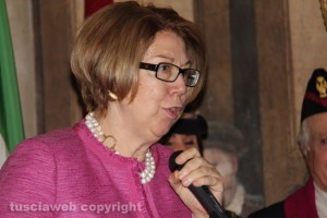 Il prefetto Antonella Scolamiero alla festa della polizia