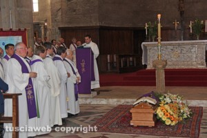 Viterbo - I funerali di monsignor Francesco Zarletti