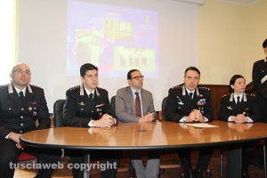 La conferenza stampa per illustrare i dettagli dell'operazione