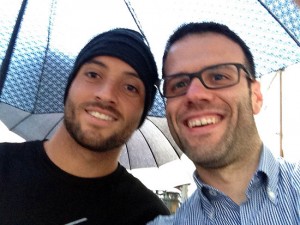 Felipe Anderson e Angelo Pacelli