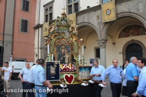 Viterbo - Il trasporto della macchina di Maria santissima Liberatrice