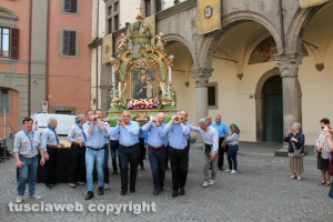 Viterbo - Il trasporto della macchina di Maria santissima Liberatrice
