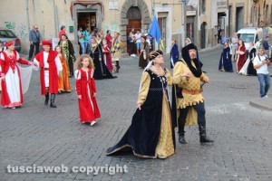 Viterbo - Il trasporto della macchina di Maria santissima Liberatrice - Il corteo storico