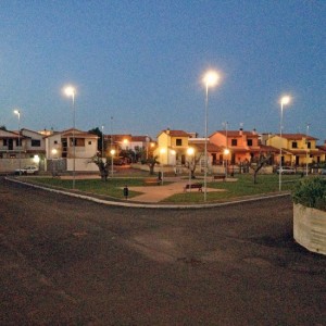 Tuscania - Il nuovo impianto a led