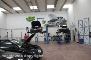 Viterbo - Il centro servizi per auto Fiorillo