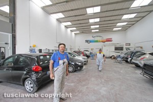Viterbo - Il centro servizi per auto Fiorillo