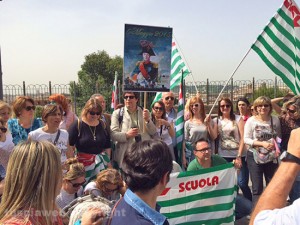 Docenti viterbesi alla manifestazione a Roma