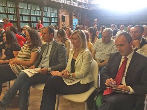 L'assessora Sacconi e il sindaco Caci a Roma per la presentazione di Experience Etruria