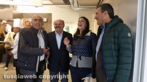 Alvaro Ricci, Oscar Farinetti, Luisa Ciambella a Expo