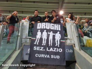 I Drughi Lazio alla partita di Champions league Juve - Real Madrid
