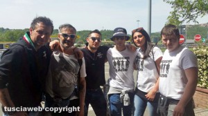 I Drughi Lazio alla partita di Champions league Juve - Real Madrid