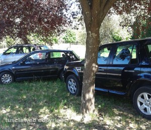 Vitorchiano - Parcheggio selvaggio al Pallone