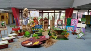 Viterbo -  Scuola d'infanzia S. Pietro - La mostra "Arte, orto e dintorni"