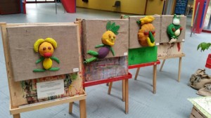 Viterbo -  Scuola d'infanzia S. Pietro - La mostra "Arte, orto e dintorni"