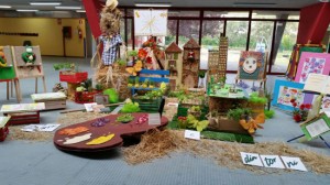Viterbo -  Scuola d'infanzia S. Pietro - La mostra "Arte, orto e dintorni"