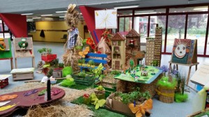 Viterbo -  Scuola d'infanzia S. Pietro - La mostra "Arte, orto e dintorni"