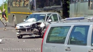 Marta - Le immagini dell'incidente sulla Verentana