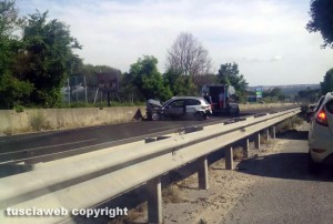 Formello - Incidente in località Le Rughe