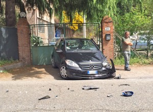 Viterbo - Incidente sulla Cassia Sud