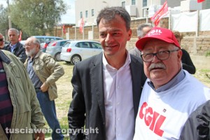 Civita Castellana - Cgil - Festa primo maggio - Il deputato Stefano Fassina
