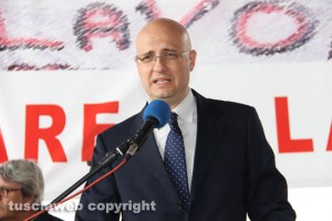 Civita Castellana - Cgil - Festa primo maggio - Il sindaco Gianluca Angelelli