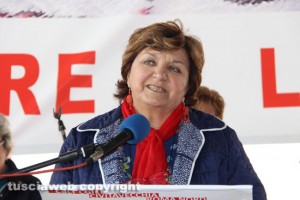 Civita Castellana - Festa primo maggio - Carla Cantone (Spi - Cgil)
