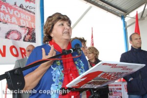 Civita Castellana - Festa primo maggio - Carla Cantone (Spi - Cgil)