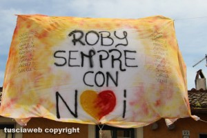Fabrica di Roma - I funerali di Roberto Panichelli