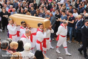 Fabrica di Roma - I funerali di Roberto Panichelli