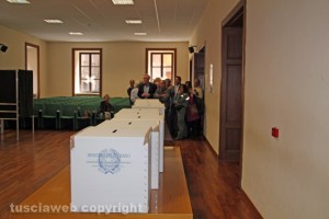 Elezioni provinciali 2015 - Le urne a palazzo Gentili